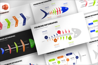 Fishbone - Infographic PowerPoint Template